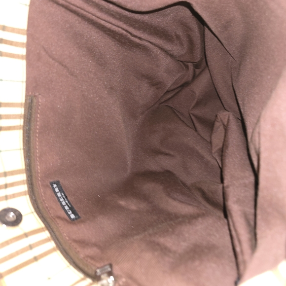 BURBERRY STRIPE AUTHENTIC  VINTAGE HANDBAG - Picture 11 of 13